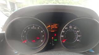 2008 Acura MDX Service A / B reset, oil life reset