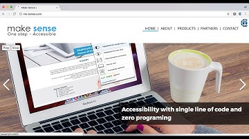 Make-Sense A-WEB - Demonstration of Accessible Website