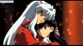 Kagome and Inuyasha Kiss