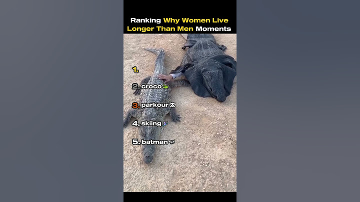 Ranking Why Women Live Longer Than Men Moments 😂