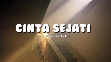 Bunga Citra Lestari - Cinta Sejati       (OST. Habibie  Ainun)     (Official Lyric Video)