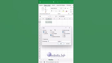Como Criar Sequência de Datas no Excel - Ferramenta Preencher Série