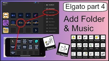 Elgato Part 4 - Adding Folders & Audio