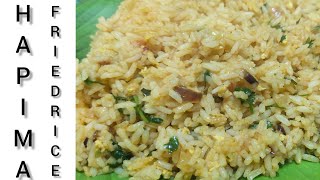 Hapima Fried Rice with Hapima Fried Mix...!!! Within 10mins