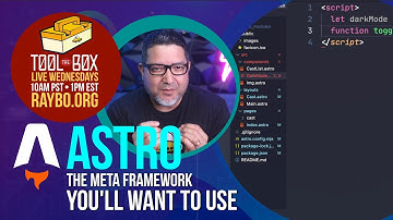 AstroJS - The JavaScript Meta Framework you