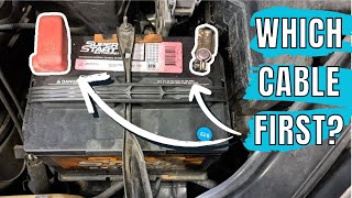 How to Disconnect and Reconnect a Car Battery | Which Battery Terminal To Disconnect First