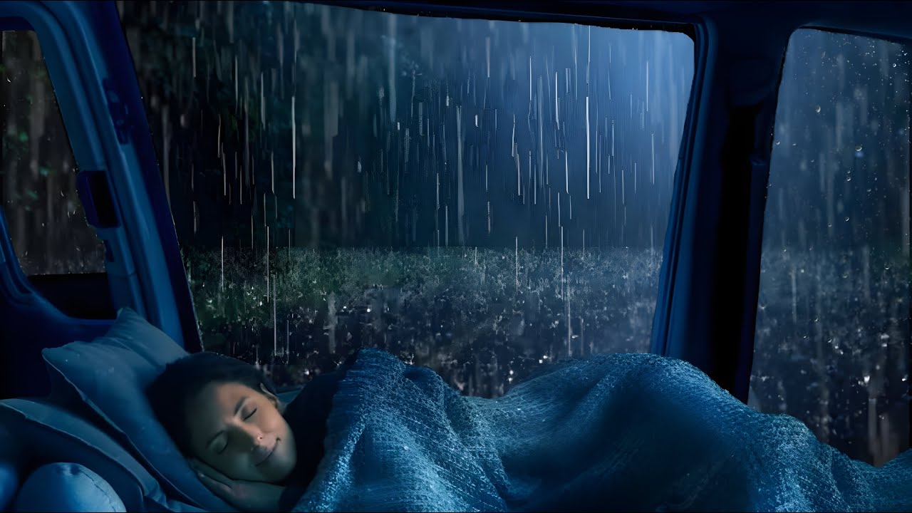 Rain Sounds for Deep Sleep 🌧️ Soothing Rain & Gentle Thunder for Fast Sleep and Insomnia Relief
