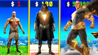 $1 BLACK ADAM to $1,000,000,000 in GTA 5