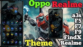 Oppo Coloros Pacific RIM theme for oppo a3s , F5 , F7 , F9 , FindX , Realme2 screenshot 2