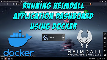 Running Heimdall Application Dashboard Using Docker