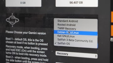 Jolla Sailfish X on Gemini PDA with Planet Computers staff also interviewed