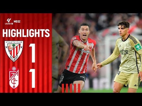 RESUMEN | Athletic Club 1-1 Granada CF | LaLiga EA Sports 2023-24 MD32