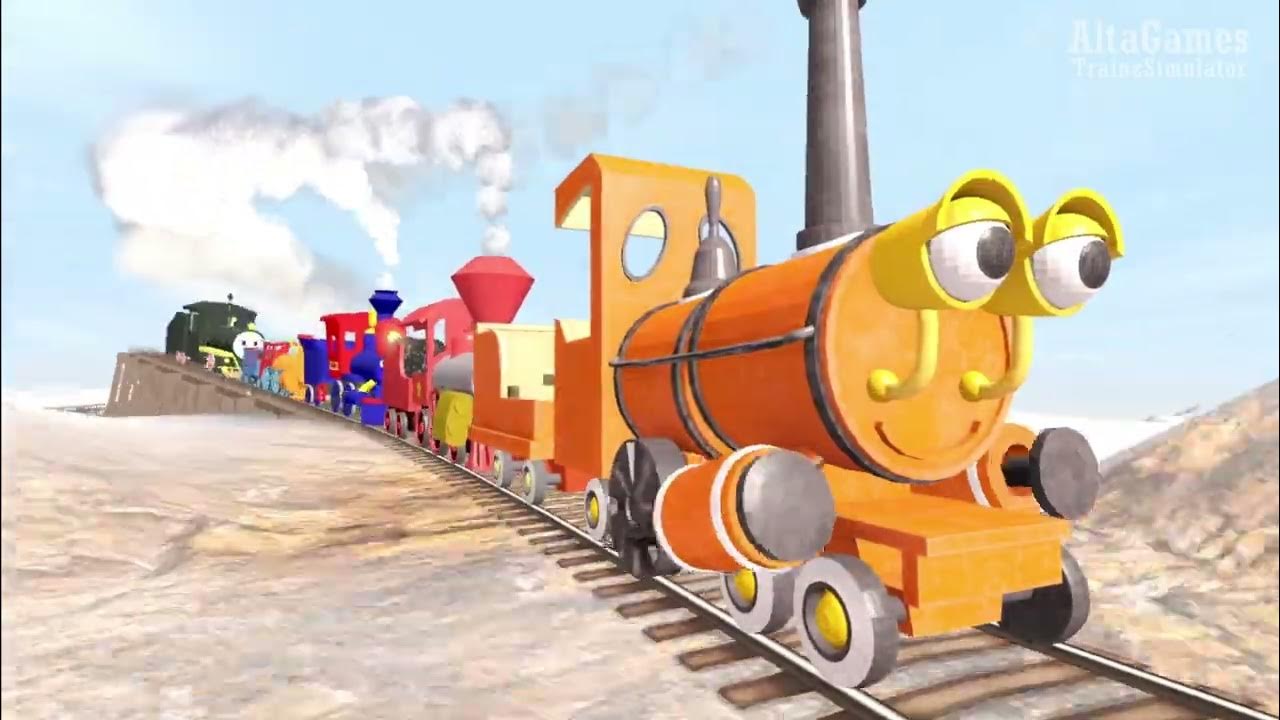 Magic Roundabout Trains Chase ~ Doogal Remake - YouTube