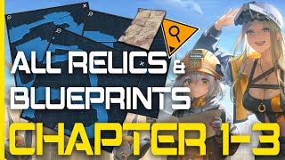 [GODDESS OF VICTORY: NIKKE] All Hidden/Lost Relic, Item, and Blueprint Locations. Chapters 1-3