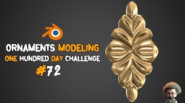 Ornaments Modeling in Blender #72
