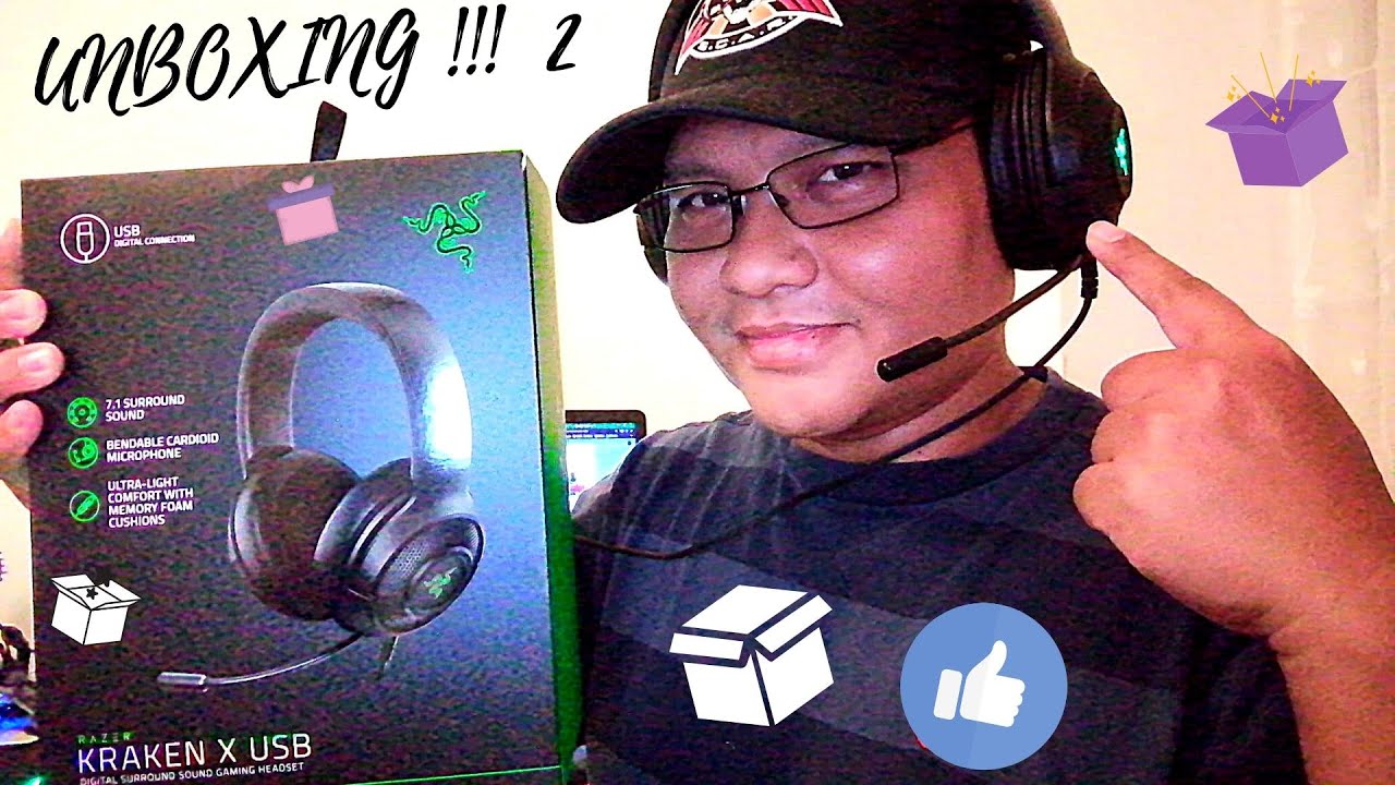 Razer Kraken X Usb Unboxing And Installation Youtube