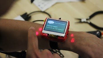 Skin Buttons: Cheap, Small, Low-Power and Clickable Fixed-Icon Laser Projectors