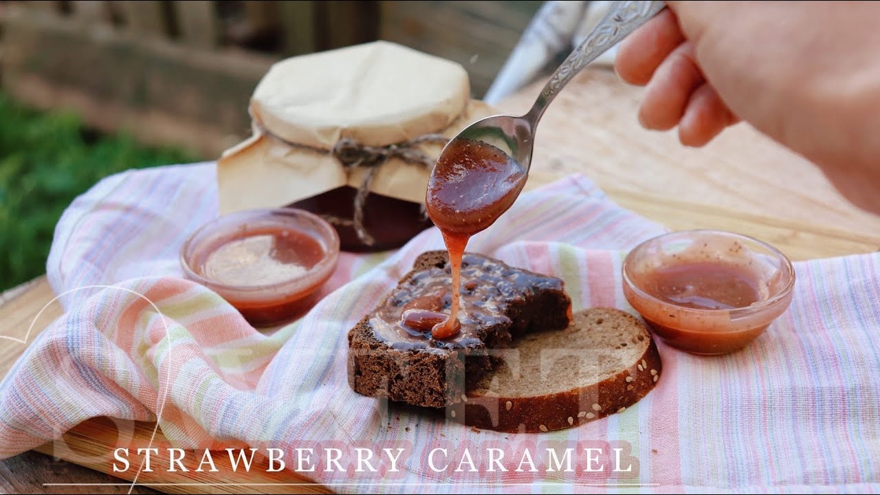 КЛУБНИЧНАЯ КАРАМЕЛЬ | Strawberry Caramel Sauce | 