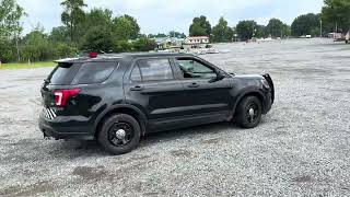 Lot 1110 2018 Ford Explorer Multipurpose Vehicle (MPV) https://www.EdinburgAuction.com