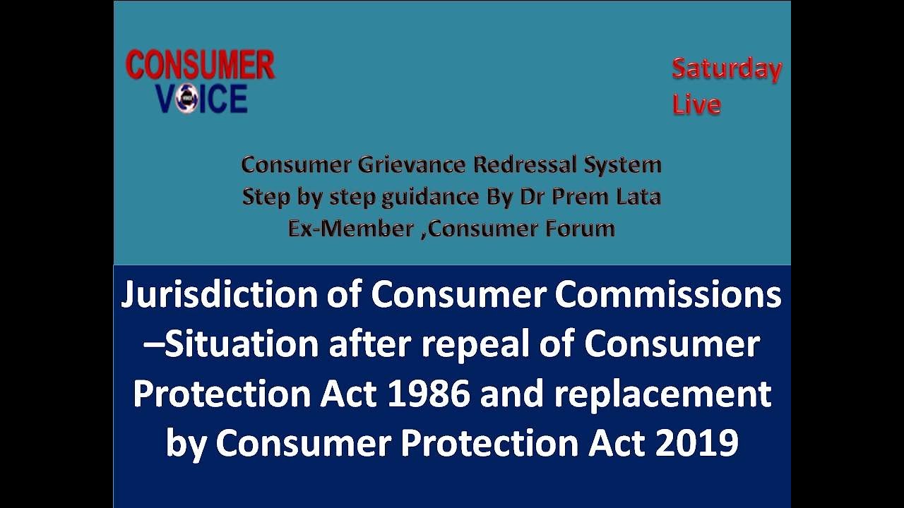 Consumer Dispute Redressal ;Jurisdiction of Consumer Commissions YouTube
