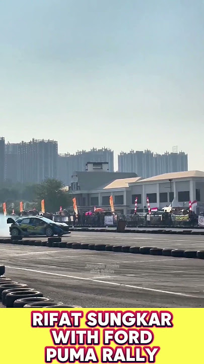 KETIKA RIFAT SUNGKAR DRIFT PAKAI MOBIL RALLY #fypyoutube #rifatsungkar #rally