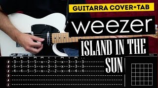 Video thumbnail of "Island in the Sun Guitarra Cover + Solo Tablatura | Marcos García"