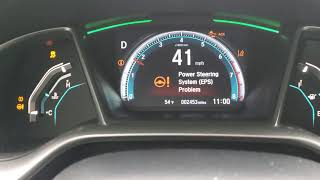 2020 Honda Civic EX-L warning lights/sensors suddenly on!!