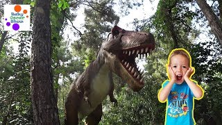 Парк динозавров в Турции | Динопарк | Детский парк с динозаврами