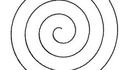 spiral ruffle pattern