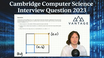 Cambridge Computer Science Interview Question | Mouse and Cheese | Vantage Admissions