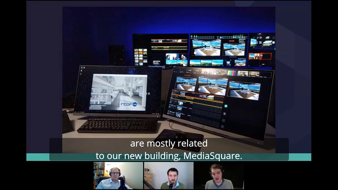 RTBF Control Room 42 - What does it bring for the future of RTBF? - YouTube