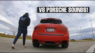 V8 Porsche Cayenne GTS Exhaust+Racing The C63 AMG!