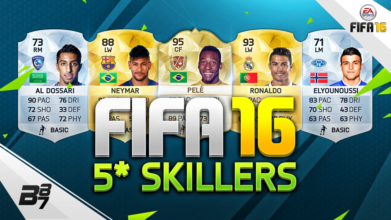 OFFICIAL FIFA 16 5 STAR SKILLERS! w/ MASTOUR AND RONALDO! fifa ultimate team 18