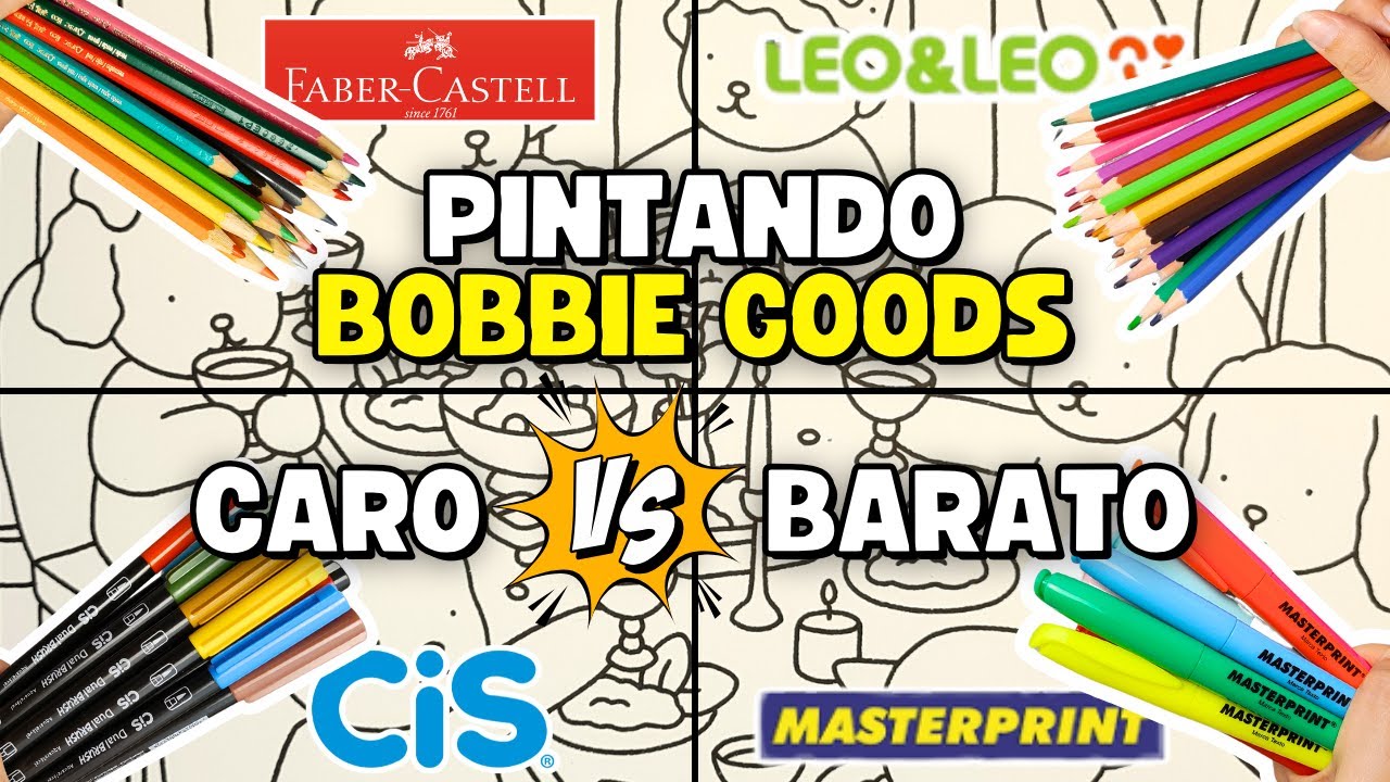 Pintando BOBBIE GOODS com Material CARO vs BARATO !!