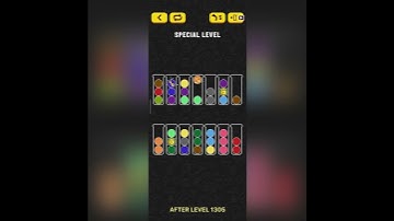 Ball Sort Special Level - Locked Ball (after Level 1305)