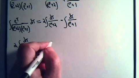 Integration By Partial Fractions Example 5
