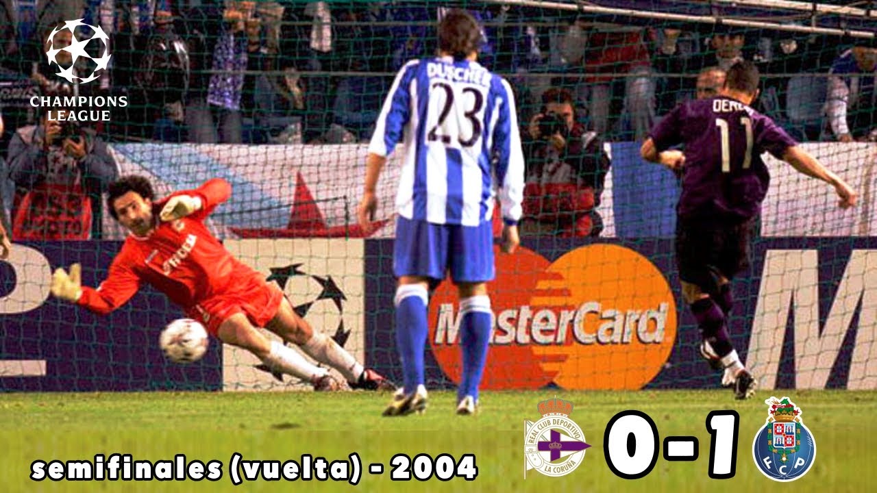 R.C. Deportivo 0-1 F.C. Porto | Semifinal (vuelta) Liga de Campeones 2004 | Lo mejor del partido