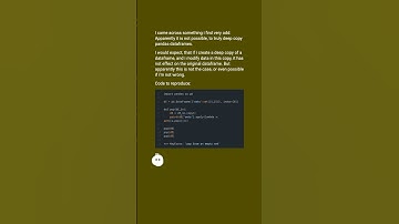 Truly deep copying Pandas DataFrames #shorts