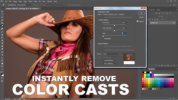 Instantly Remove Color Casts in Photoshop - Quick and Easy White Balance Color Correction
