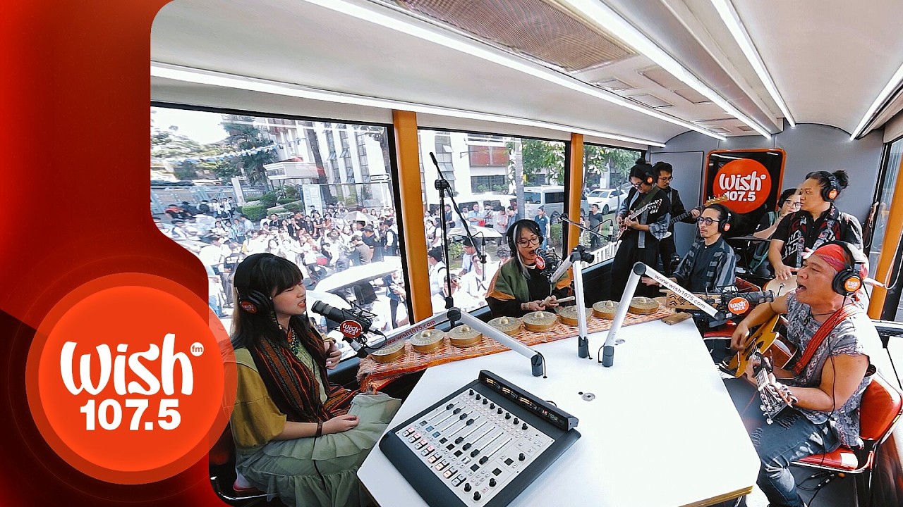 Talahib performs "Babaylan" LIVE on Wish 107.5 Bus