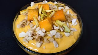 Mango shreekhand recipe |Amrakhand| आम का श्रीखण्ड | आमखण्ड बनाने की विधि | veena recipe book