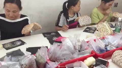 VÍ NỮ CẦM TAY DỰ TIỆC AMLILY- XƯỞNG ĐÍNH ĐÁ THỦ CÔNG