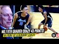 #1 9th Grader Emoni Bates INSANE 43 POINTS In Front of LEGENDARY Coach Izzo!!