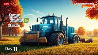 $0 to $100M Challenge FS25 Day 11 Vertical Live #mitislive