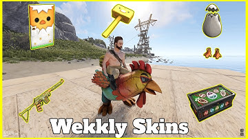 Rust | Weekly Skins | Chicken Costume - Egg Suit - Nest Hat 🔥