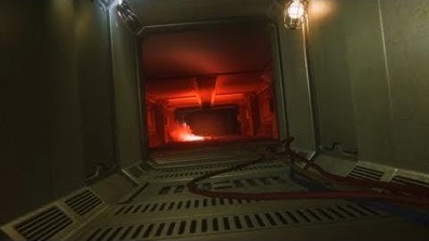 Alien: Isolation™ When The Xenomorph Stares at Flare In Vent?