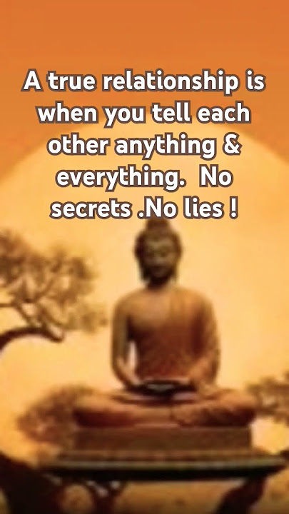 No secrets & no lies ! #true #relationship #secret #lies Credit: Sound by Mediatime network
