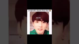 Jungkook's first vlive #bts #taekooklover #taekooklover #vkookcute #taekook #jimin #jungkook