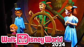 Peter Pan's Flight 2024 - Magic Kingdom Ride at Walt Disney World [4K60 POV]