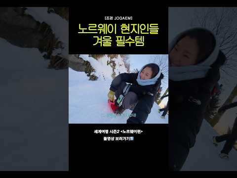 노르웨이 여행오면 이건 무조건 해야됨